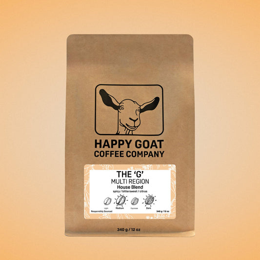 Happy Goat Coffee Company WB The "G" 12oz (340g)