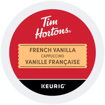 Tim Hortons Cappuccino French Vanilla 24 CT