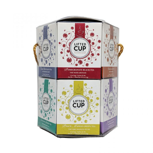 Lifted Cup Hexagon Traditional Tea Assortment 96 CT
