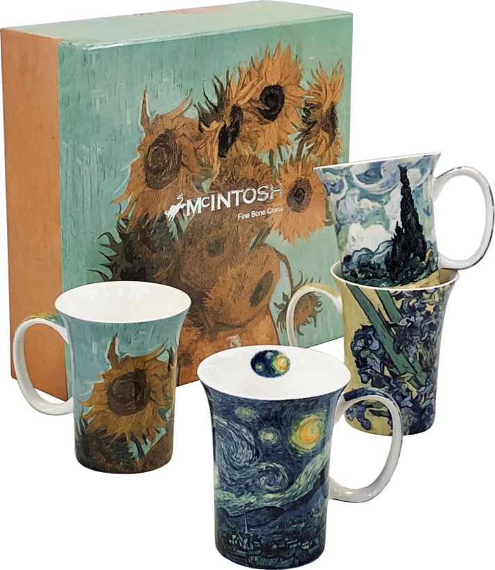 McIntosh 4 Mug Set - Van Gogh