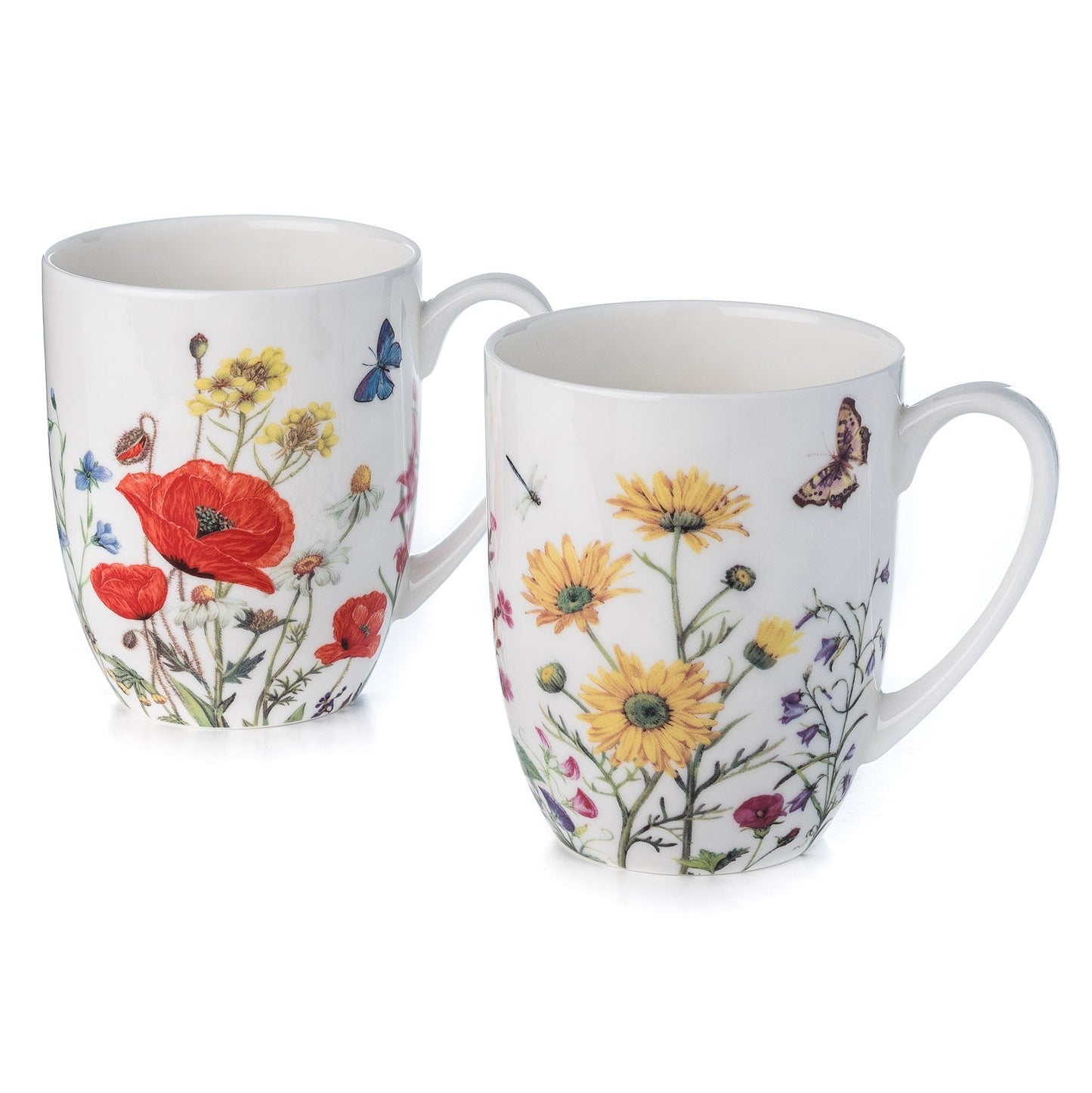 McIntosh 2 Mug Set - Wildflowers