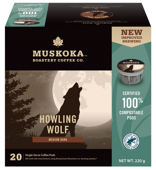 Muskoka Roastery Coffee Co. Howling Wolf 20 CT