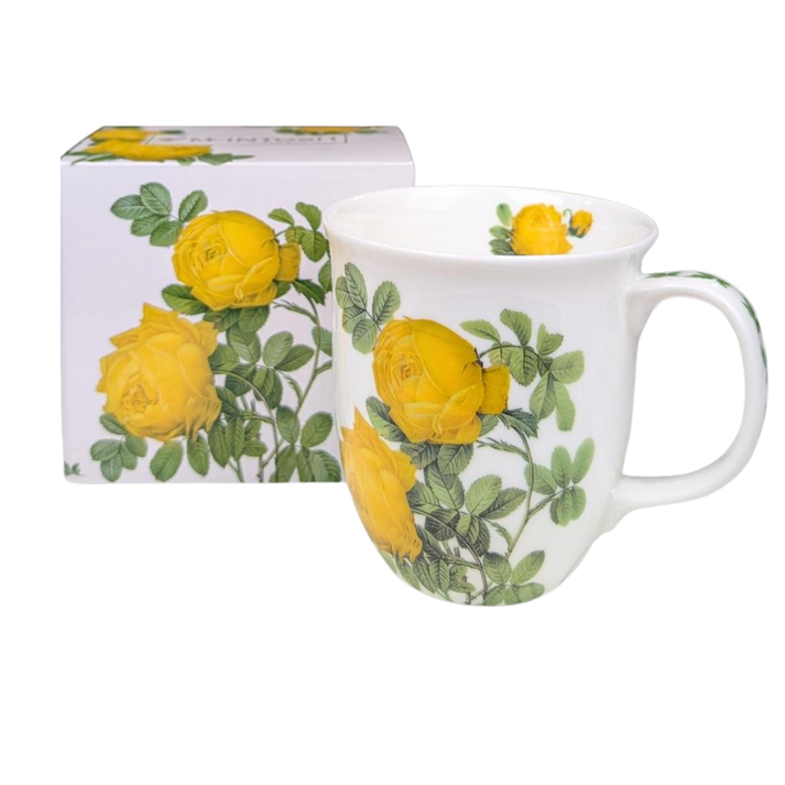 McIntosh Java Mug - Botanical Flowers - Yellow Rose