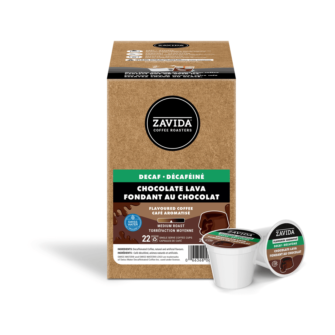 Zavida Chocolate Lava Decaf 22 CT