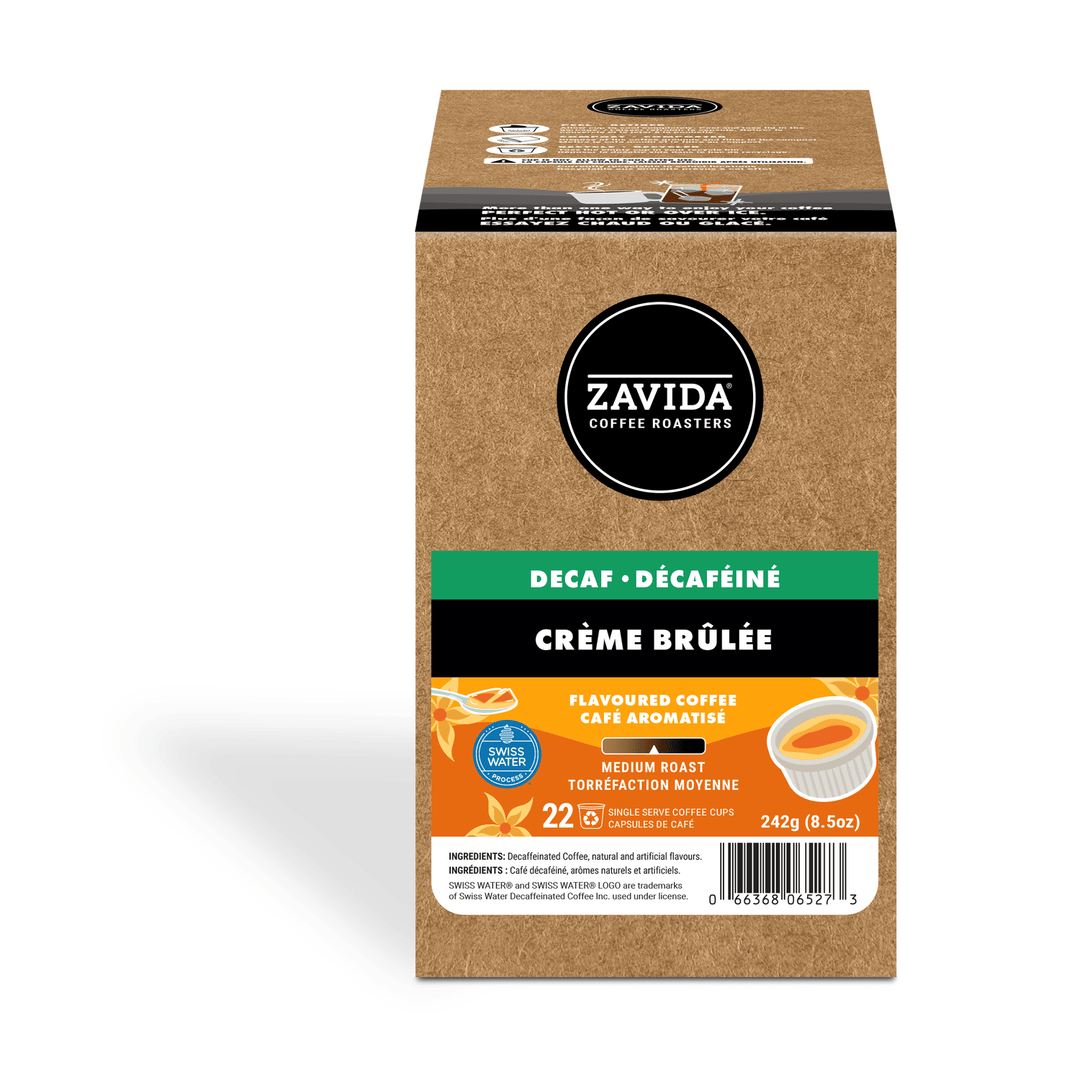 Zavida Crème Brulée Decaf 22 CT