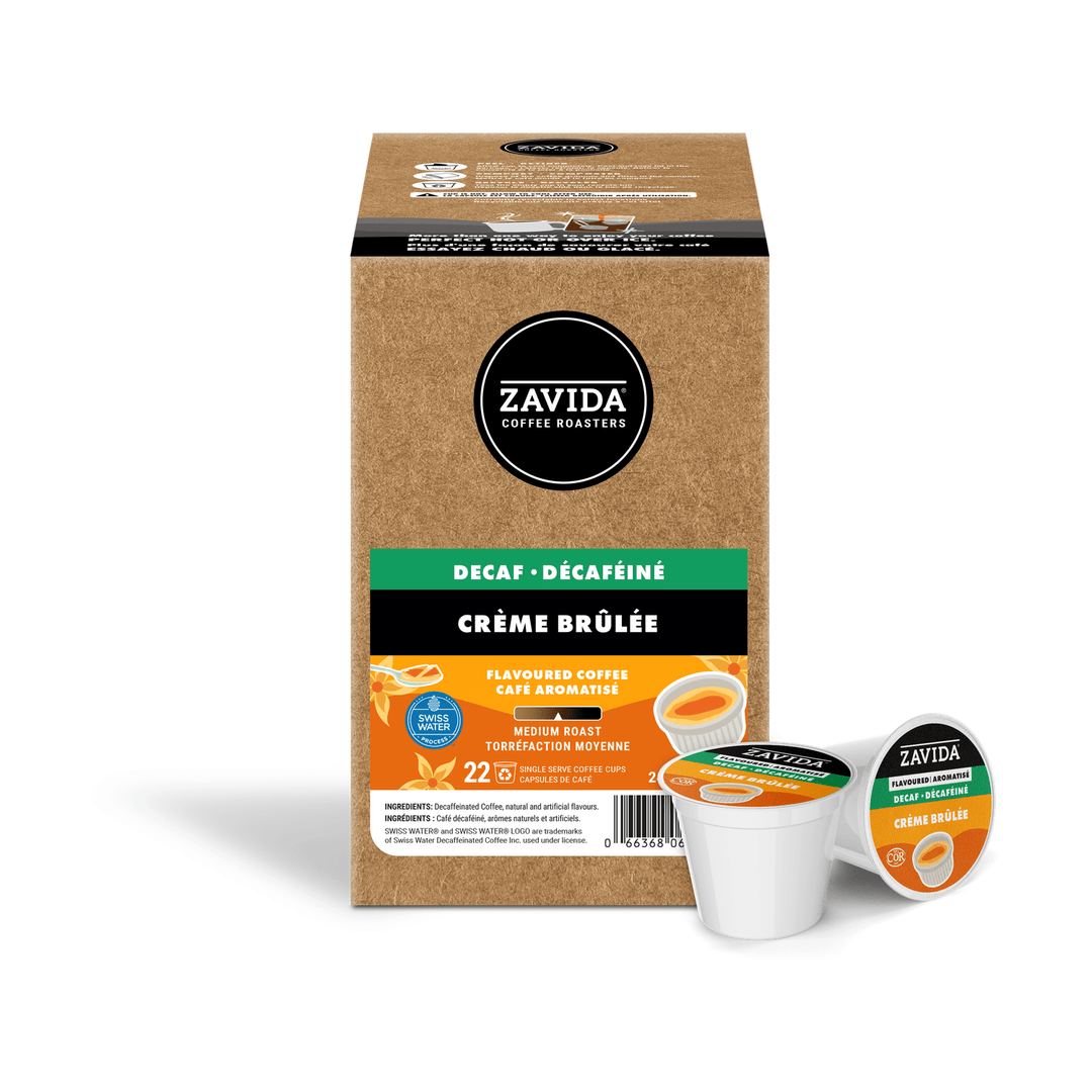 Zavida Crème Brulée Decaf 22 CT
