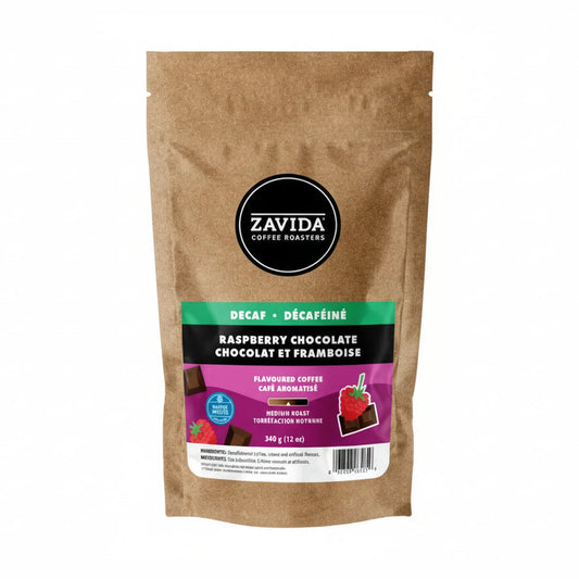 Zavida WB Raspberry Chocolate Decaf 12oz