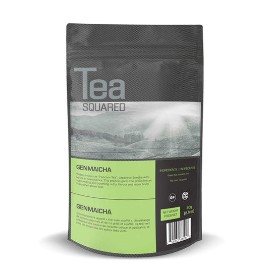 Tea Squared Loose Leaf Tea - Green - Genmaicha 80g