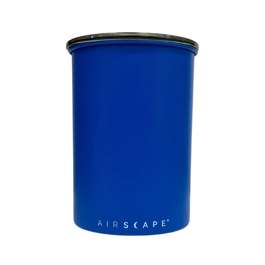 Airscape Classic 1 lb Coffee Canister - Matte Blue