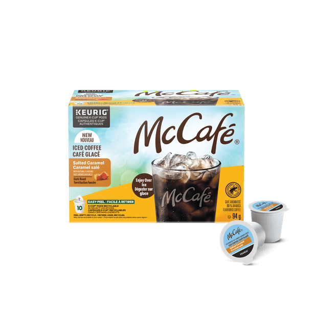 McCafe Iced Coffee Salted Caramel 10 CT