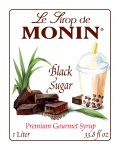 Monin Syrup Black Sugar 1L