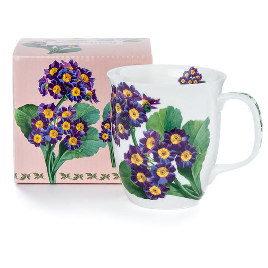 McIntosh Java Mug - Botanical Flowers - Purple Primrose