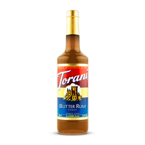 Torani Syrup Butter Rum 750ml