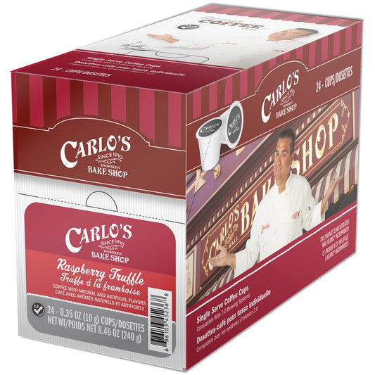 Carlo's Bake Shop Raspberry Truffle 24 CT