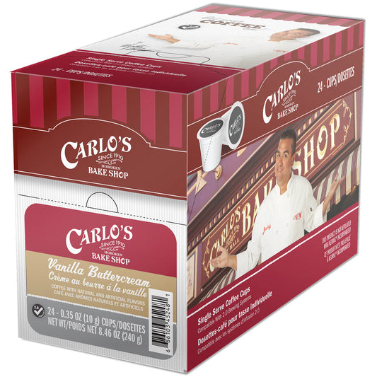 Carlo's Bake Shop Vanilla Buttercream 24 CT