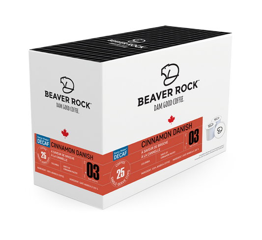 Beaver Rock Flavour Cinnamon Danish Decaf 25 CT
