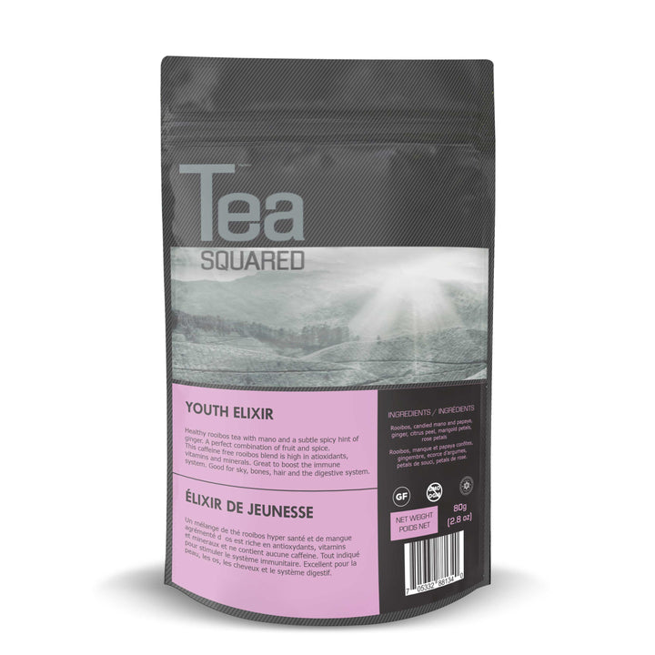 Tea Squared Loose Leaf Tea - Rooibos - Youth Elixir 80g