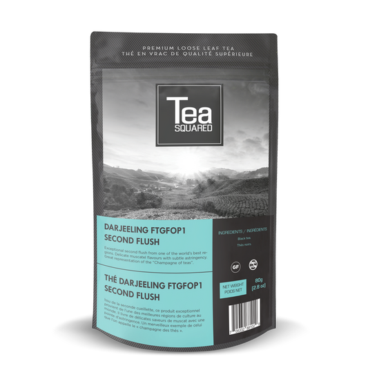 Tea Squared Loose Leaf Tea - Black - Darjeeling - Second Flush 80g