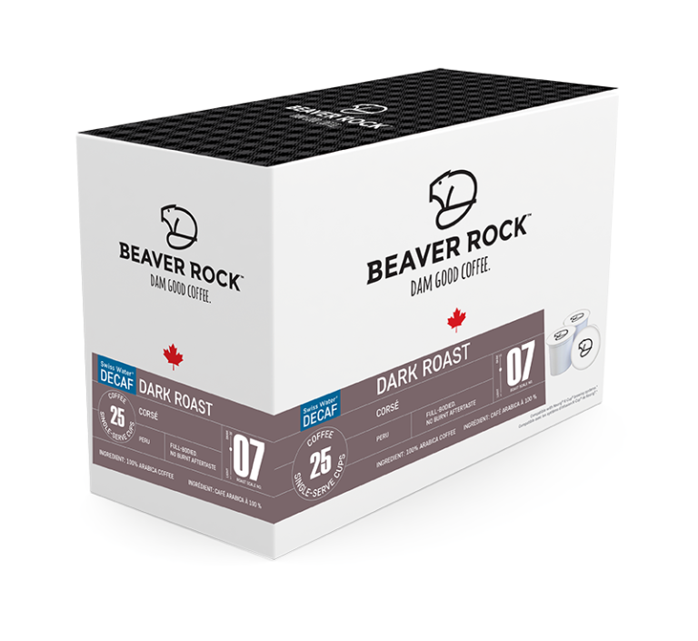 Beaver Rock Classic Dark Roast Decaf 25 CT