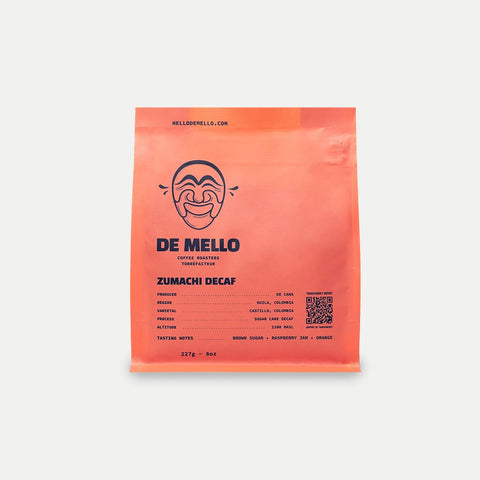 De Mello WB Zumachi Decaf 8oz (227g)