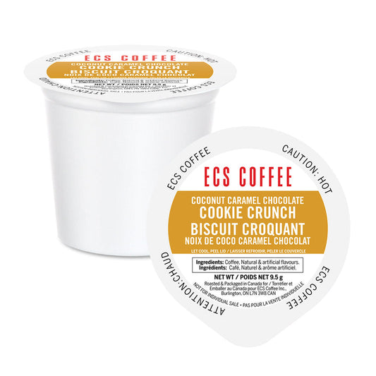 ECS Coffee Coconut Caramel Chocolate Cookie Crunch 24 CT
