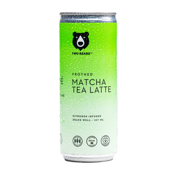 Two Bear Frothed Oat Latte - Matcha Tea  207ml