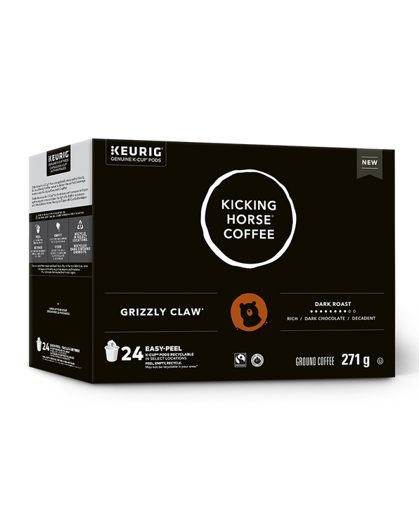 Kicking Horse Grizzly Claw Dark Roast 24 CT