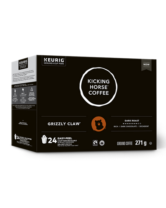 Kicking Horse Grizzly Claw Dark Roast 24 CT