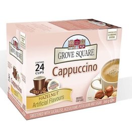 Grove Square Cappuccino Hazelnut 24 CT