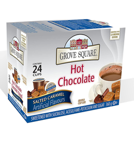 Grove Square Hot Chocolate Salted Caramel 24 CT