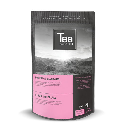 Tea Squared Loose Leaf Tea - White - Imperial Blossom 40g
