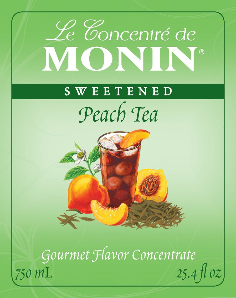 Monin Tea Concentrate - Peach 750mL