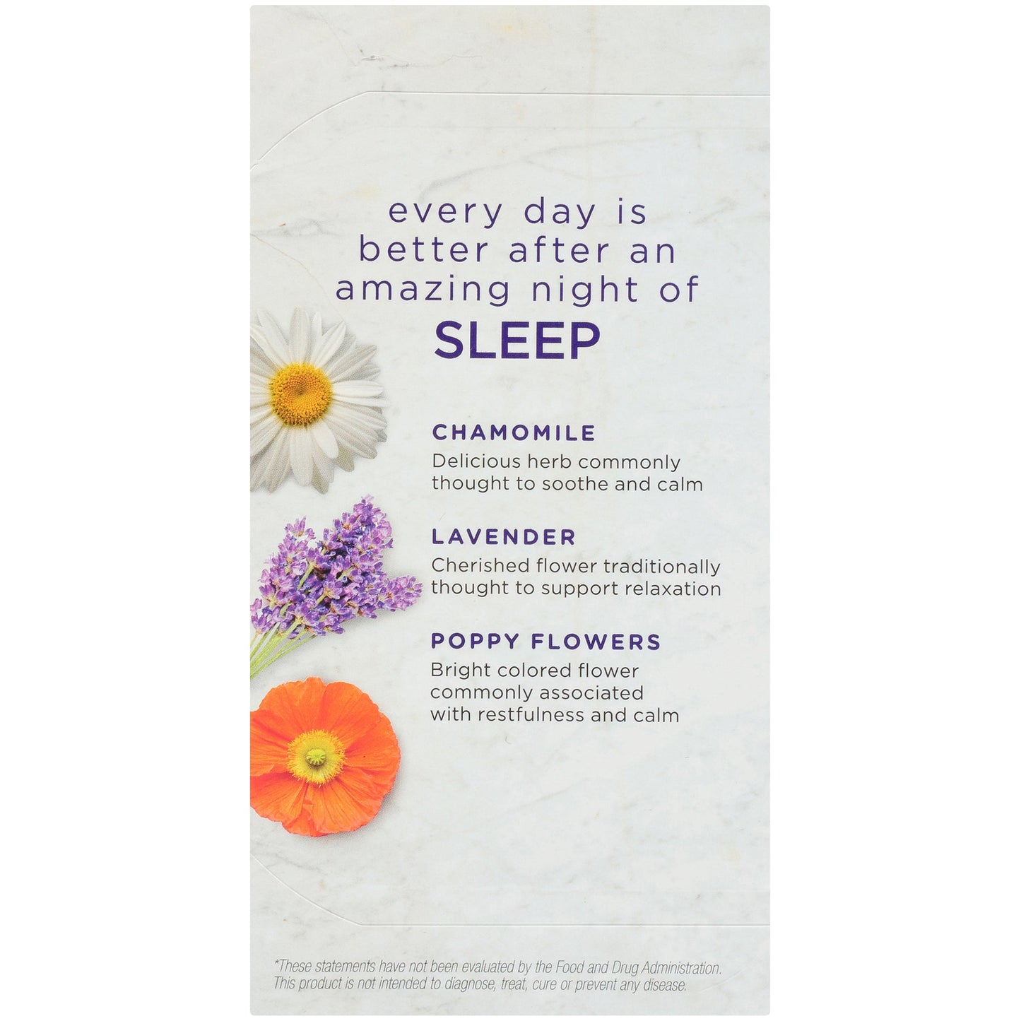 Bigelow Benefits Sleep (Chamomile and Lavender) Herbal Tea 18 CT