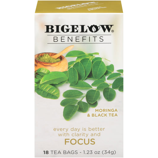 Bigelow Benefits Focus (Moringa and Black Tea) 18 CT