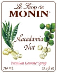 Monin Mini Syrup Macadamia Nut 50ml