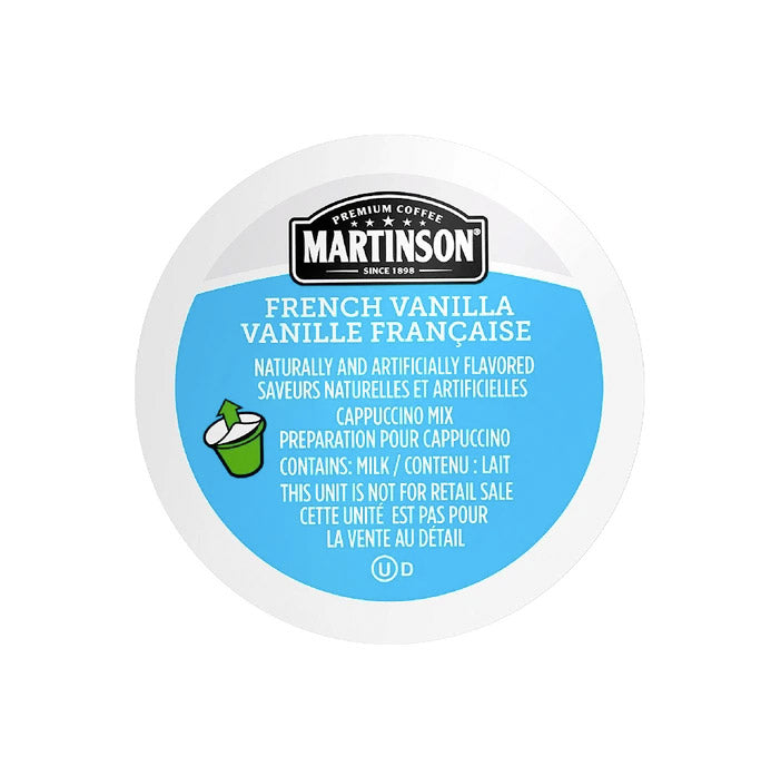 Martinson Coffee French Vanilla Cappuccino 24 CT