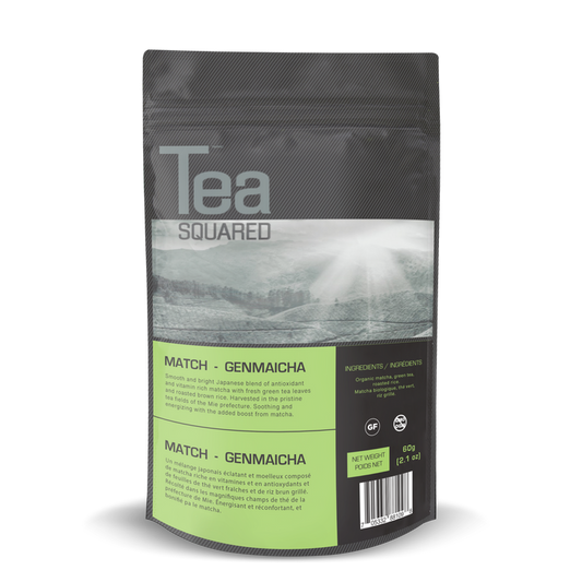 Tea Squared Loose Leaf Tea - Green - Matcha Genmaicha (Ryokucha) 60g