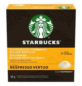 Nespresso Vertuo Starbucks Espresso - Blonde 40ml 10 CT