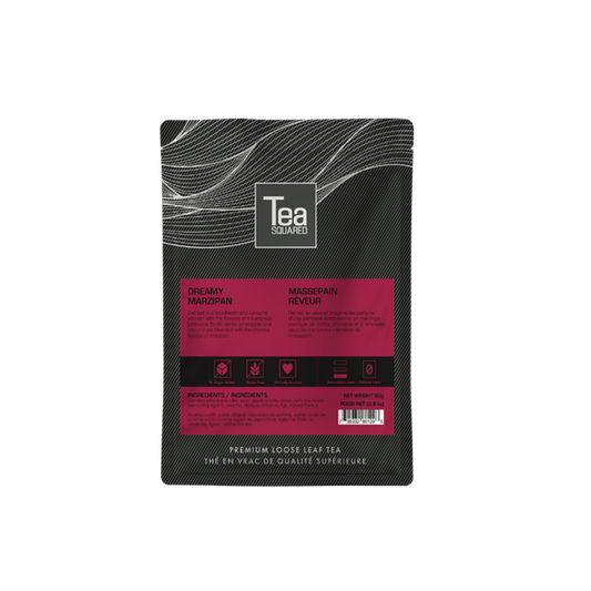 Tea Squared Loose Leaf Tea - Fruity - Dreamy Marizipan 80g