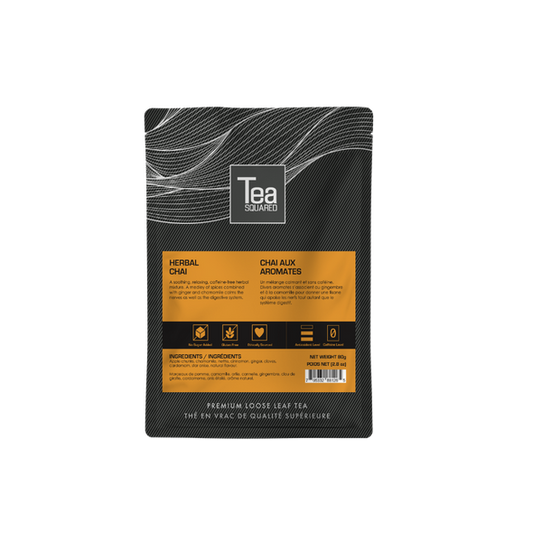 Tea Squared Loose Leaf Tea - Chai - Herbal 80g