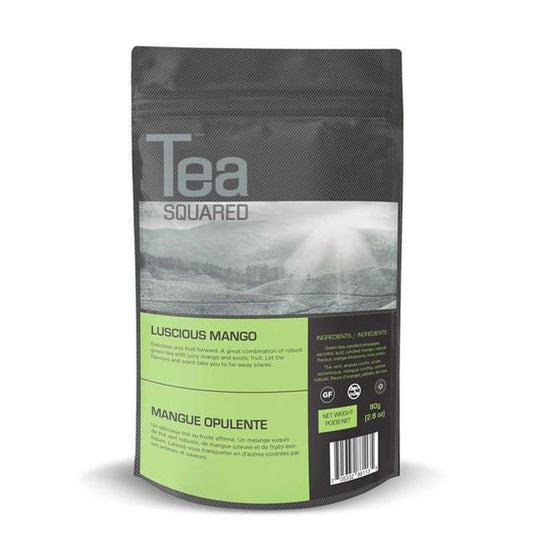 Tea Squared Loose Leaf Tea - Green - Luscious Mango 80g