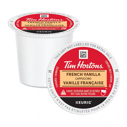 Tim Hortons Cappuccino French Vanilla 24 CT