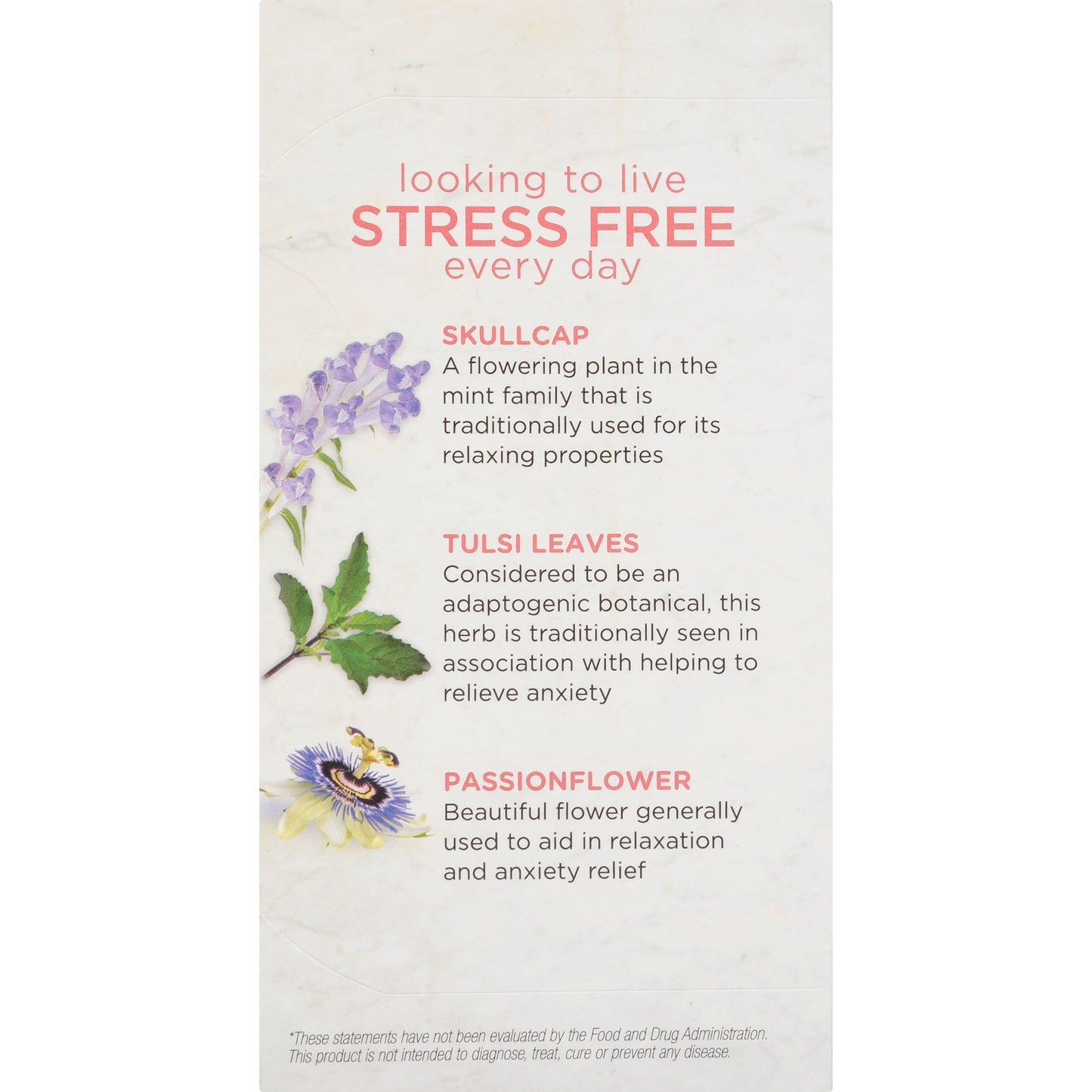 Bigelow Benefits Stress Free (Rose and Mint) Herbal Tea 18 CT