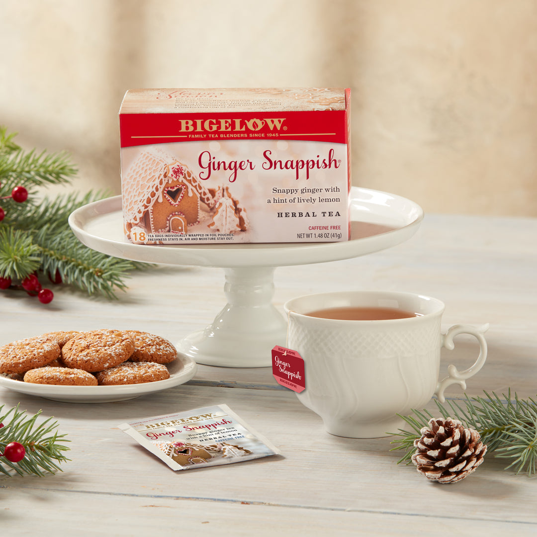 Bigelow Tea Ginger Snappish Herbal Tea 18 CT